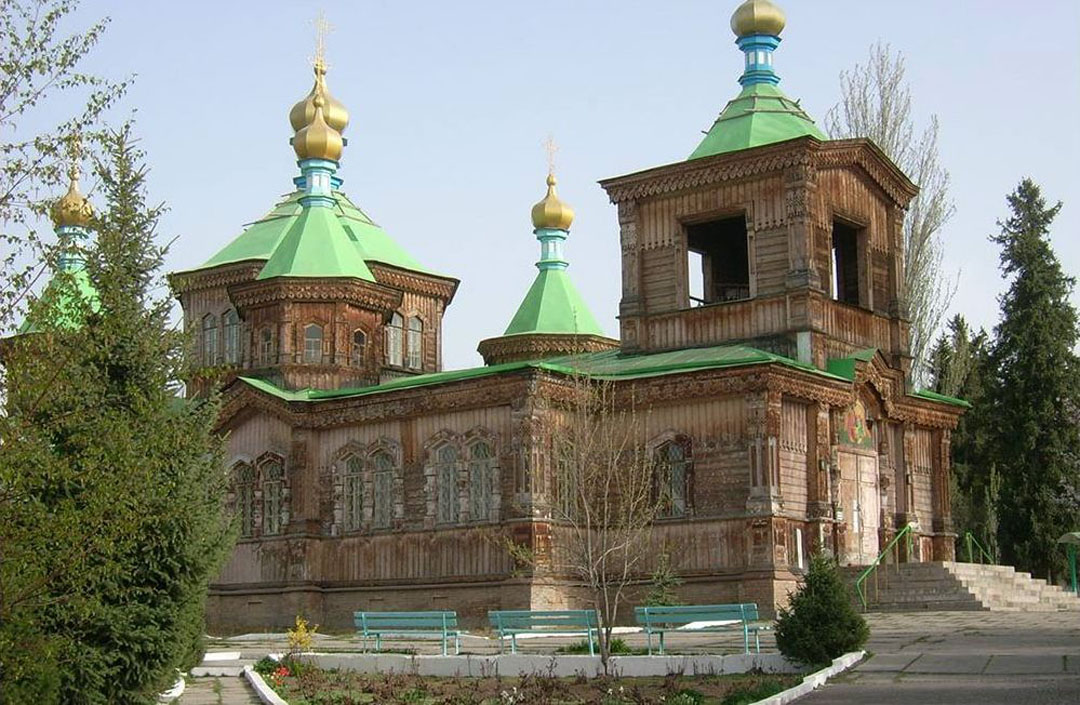 Город Каракол. Церковь Святой Троицы
